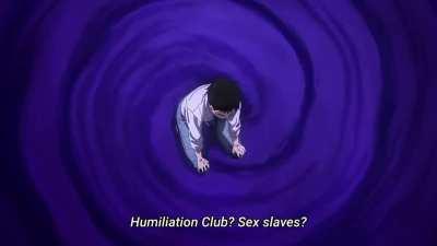 Marin explains her favorite game to Gojo [My Dress up Darling]