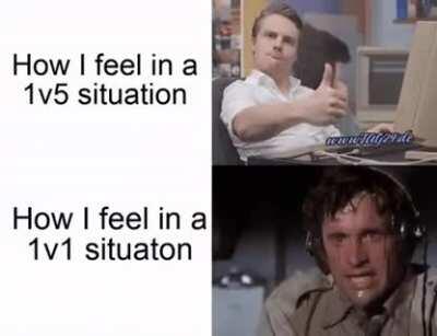 Anybody else somehow feel like this in these situations?