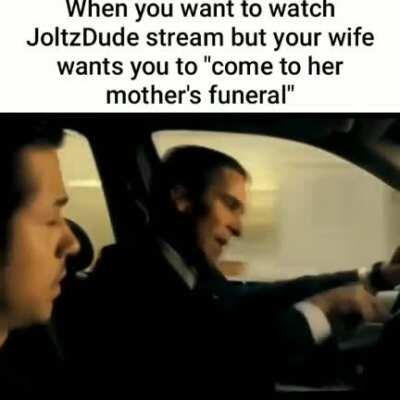 Shut up you stupid bitch I want to watch the funny man play the funny game