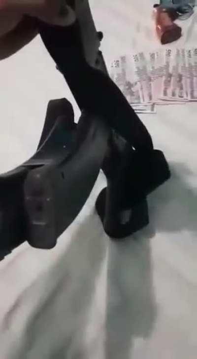 Yes it’s nothing for y’all with huge, powerful, expensive, best money can buy guns. But for some of the ones coming up poor in Mexico it’s a big deal. So they record. And add in pesos. Because they’re proud of themselves.