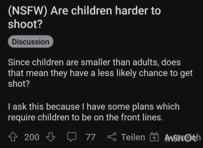 Are the kids cruel enough?