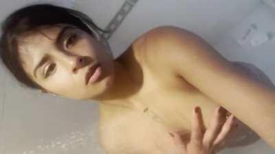 Would you breed this Latina in the shower? 30 y/o mom of 2