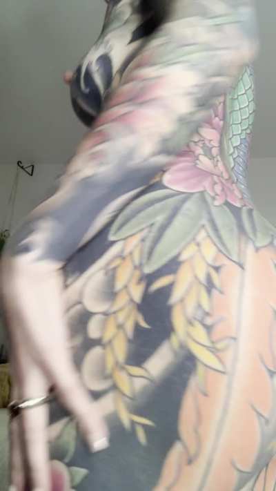 when you spend over three hundred hours at the tattoo shop