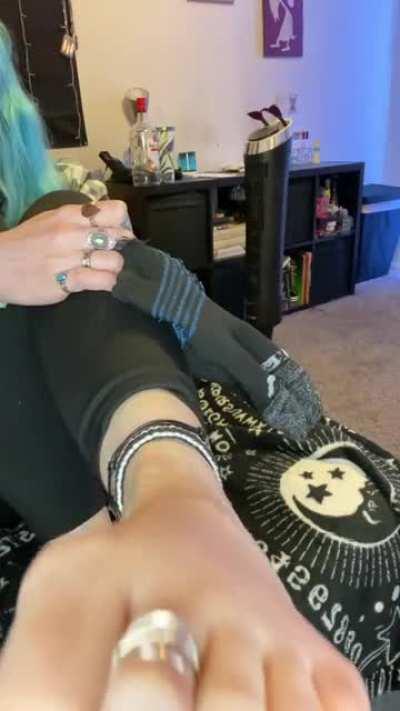 I love my feet after a long day