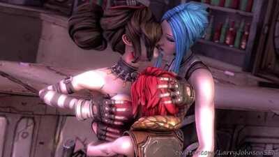 Moxxi, Lilith, and Maya (LarryJohnsonSFM) [Borderlands]