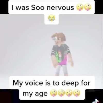 his voice is so deep 😩😩😩