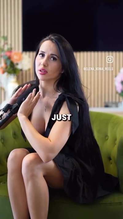 she wants to feel pain deep inside her or you’re too small