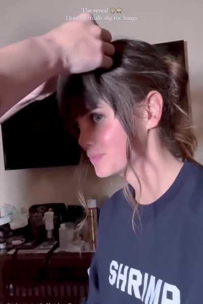 She Needs To Get Bangs, IG 2024-12-04