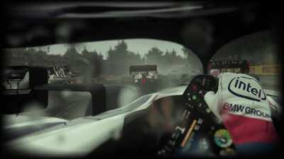 Wheel to wheel racing Monza