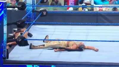 Here's a Better Quality Post of Bianca Being Knocked Out and Pinned By Bayley.