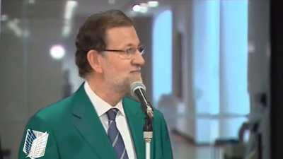 Rajoy shingeki 😳