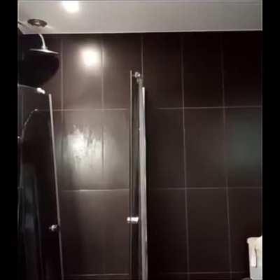 swinging in the shower.