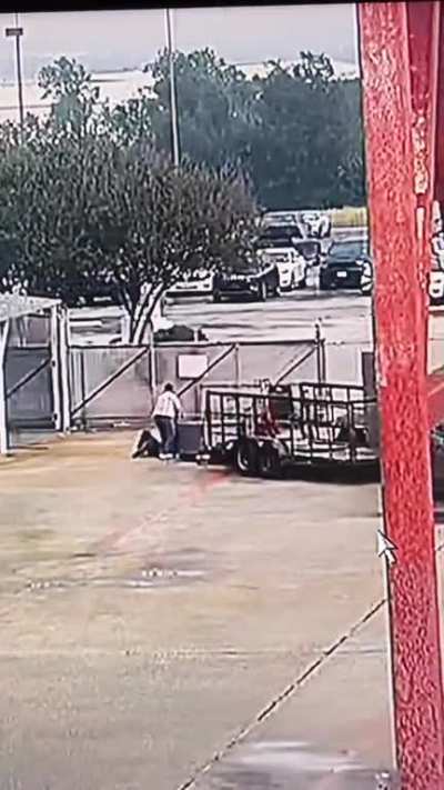 Folded him like laundry