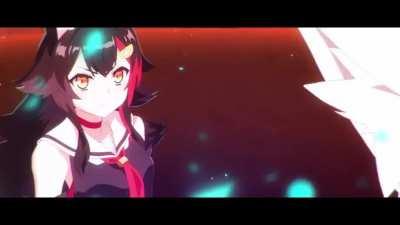 added sound effects to Mio, Ayame and Fubuki fighting scene from the Hololive Alternative teaser!