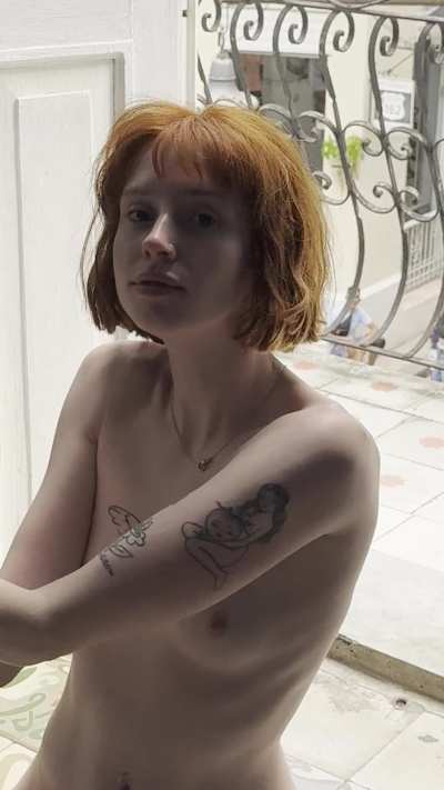 I already have a couple of onlookers from the street