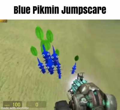 Blue Pikmin Jumpscare