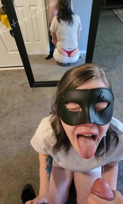 Love getting my face covered