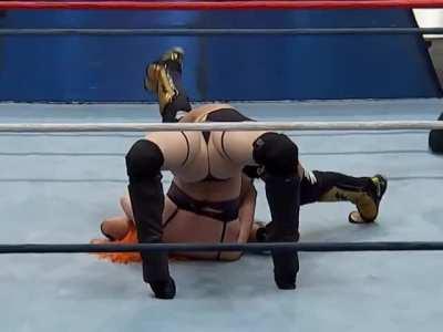 Priscilla Kelly German Suplex