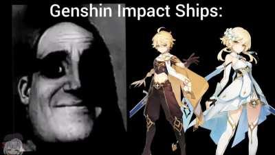 Mr Incredibles React to your genshin ships