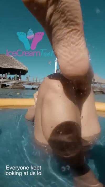 Vacation mode all month! Going away FEB 27th! make sure you get on my Onlyfans you don't want to miss my vacay feet content!