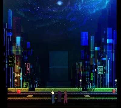 Nightscape background