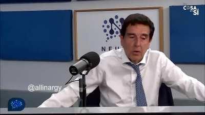 Melconian, emocionado en lo de Fantino: 