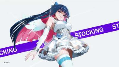 Pretty Stocking (drawing, indieanime)