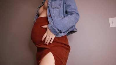 This is what my breeding kink got me.