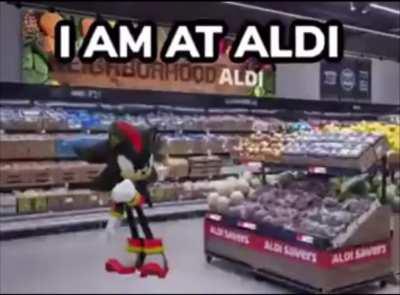 I AM AT ALDI