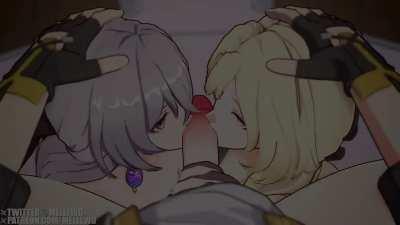 Bronya & Cocolia (Mellewd) [Honkai Star Rail]