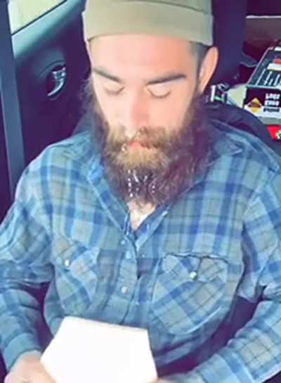 ♪ He's a lumberjack and he's OK ♪