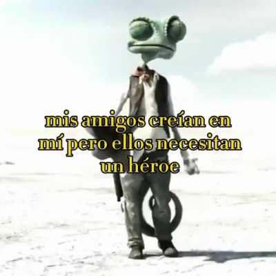 Rango siendo mejor que muchos mangas, no lo entenderian 