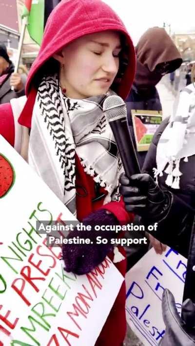 Noa Tishbi interviewing 