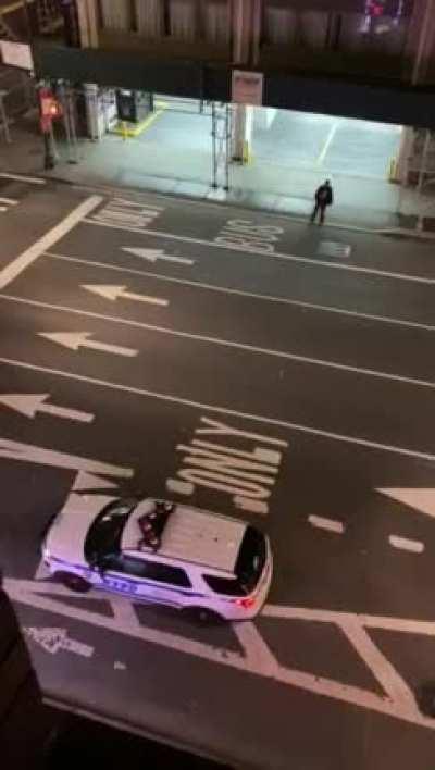 NYPD messing with Drunk