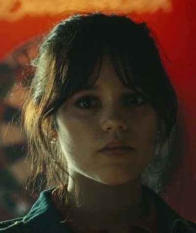 Jenna spying on us here..that look on her face