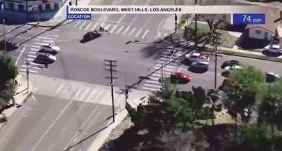 Motorcycle crashes into car at 100mph…