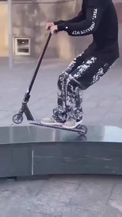 to land a scooter trick