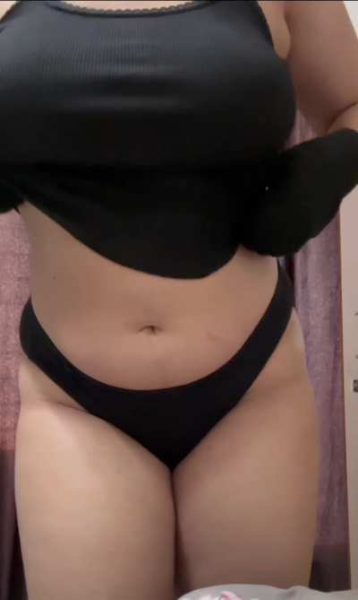 Too shy to take it off myself