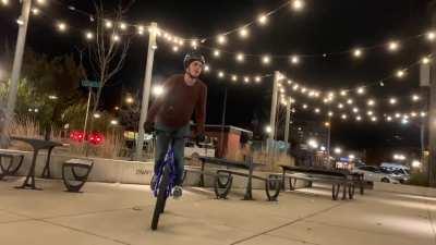 HMRB with my first foot jam tail whip