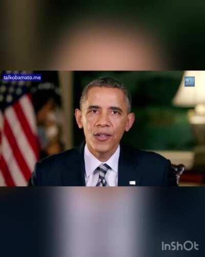 Obama sings Kiwi wa ne tashika.