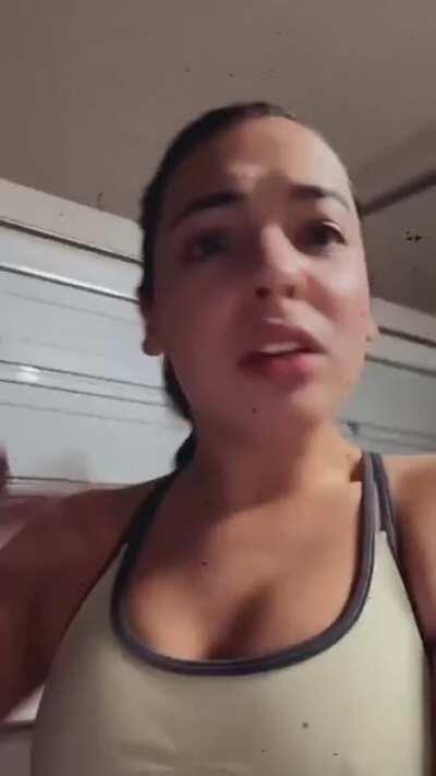 Haha someone is cold