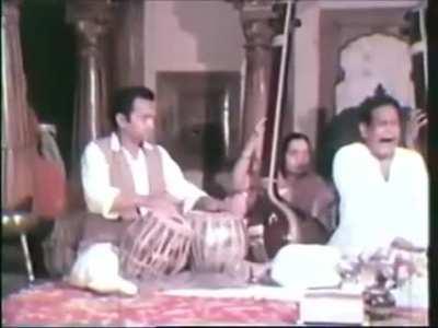 Indian classical singer Pandit Bhimsen Joshi absolutely killing it