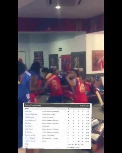 sydney thunders took the curse.