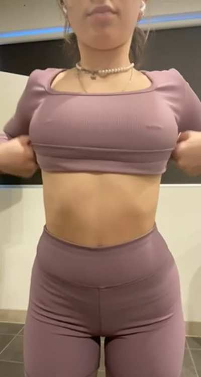 I got my nipple pierced so young 