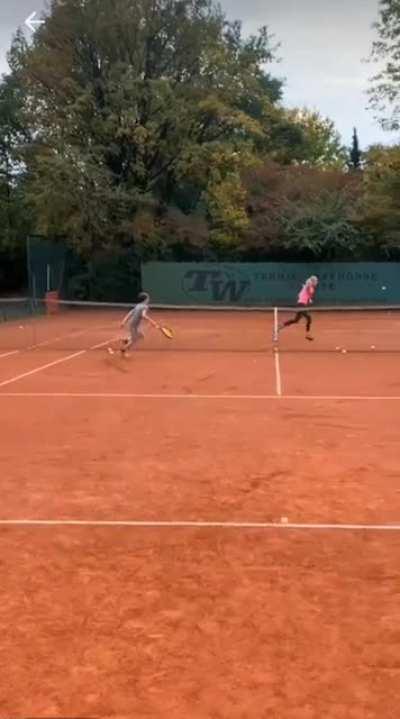 Masterful tweener from NextGen clay court player