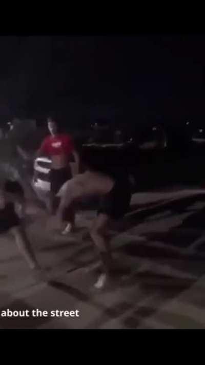 Swift dodge to knockdown