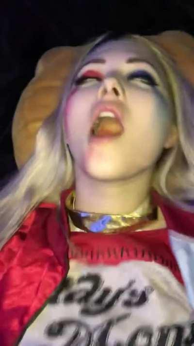 Harley Quinn getting turned into a little fucktoy