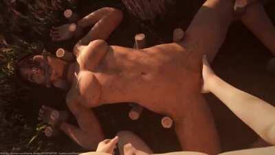 Lara Croft Bondage [Tomb Raider] (fatcat, frameaudio)