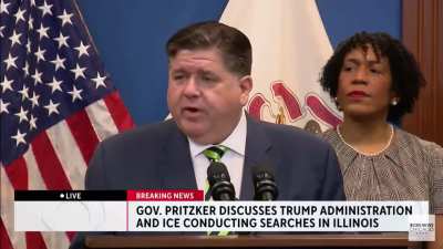 Governor of Illinois sounds like he ain’t having it no Mo’