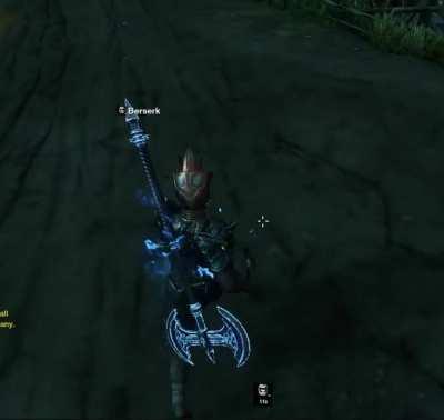 Hatchet protip: blocking as you cast Berserker stops the animation so you can almost instant cast it.